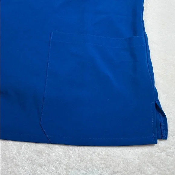 Dickies Blue V-Neck Scrub Top and Pants Set EDS Collection - Picture 5 of 11